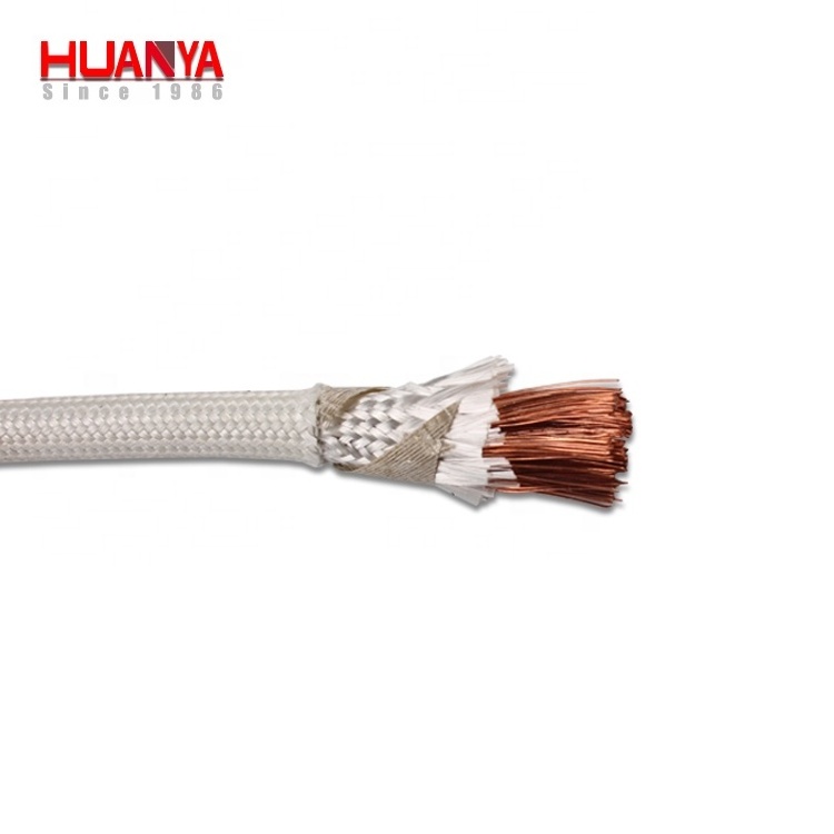 1.5mm/2.5mm/6mm/8mm/10mm/16mm/25mm 500C mica high temperature fiberglass cable asbestos wires