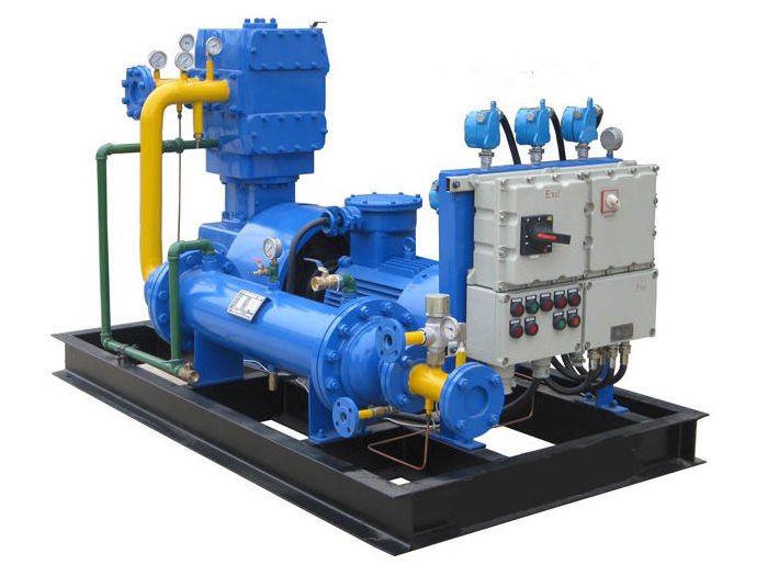 Reciprocating Compressor LNG Station Piston Compressor Gas Booster Compressed Natural Gas Set for Sales