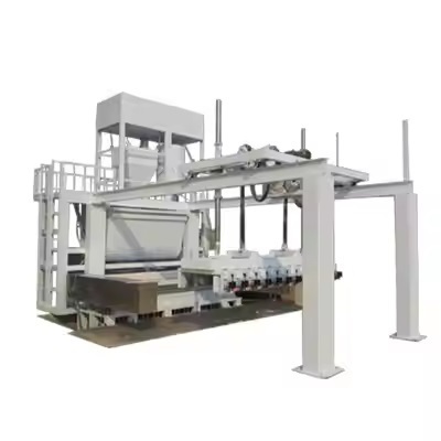 automatic manufacturer hebel production line AAC product equipment