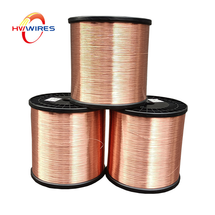 HUAWANG Copper clad aluminum cca wire alloy wire for feeder cable coaxial cable