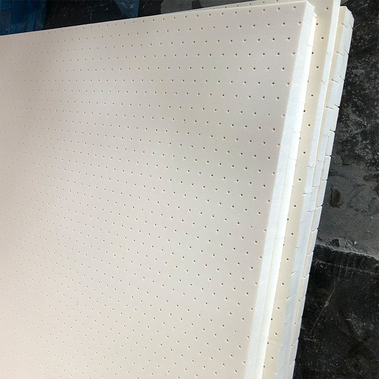 High Quality Latex Foam Factory Low Price Natural Customized Thickness Different Size Rubberized Sheet Mattress Topper Roll