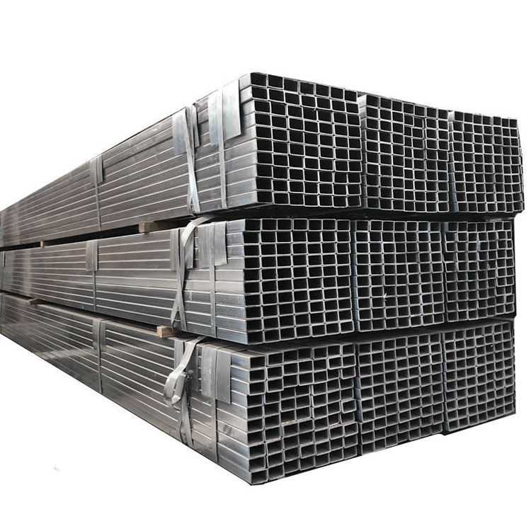 GI rectangular pipe galvanized square steel pipe hollow section pre galvanized scaffold steel tube vietnam suppliers