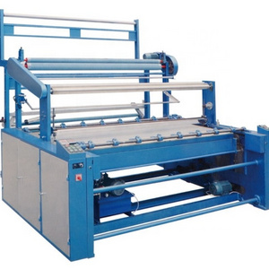 Automatic Fabric tensionless hydraulic lifting folding machine for textile manufacturer and deying factory sueding machine