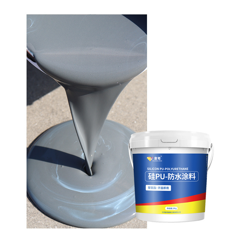 Waterproof coating leak sealing adhesive polyurethane roof crack liquid membrane waterproof adhesive material