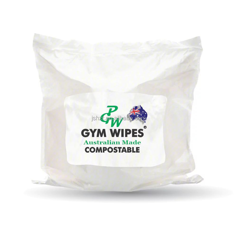 Gym & Fitness Wipes Refill Pack 800 Counts 0.13% BZK gym wipes Large size Natural Scent