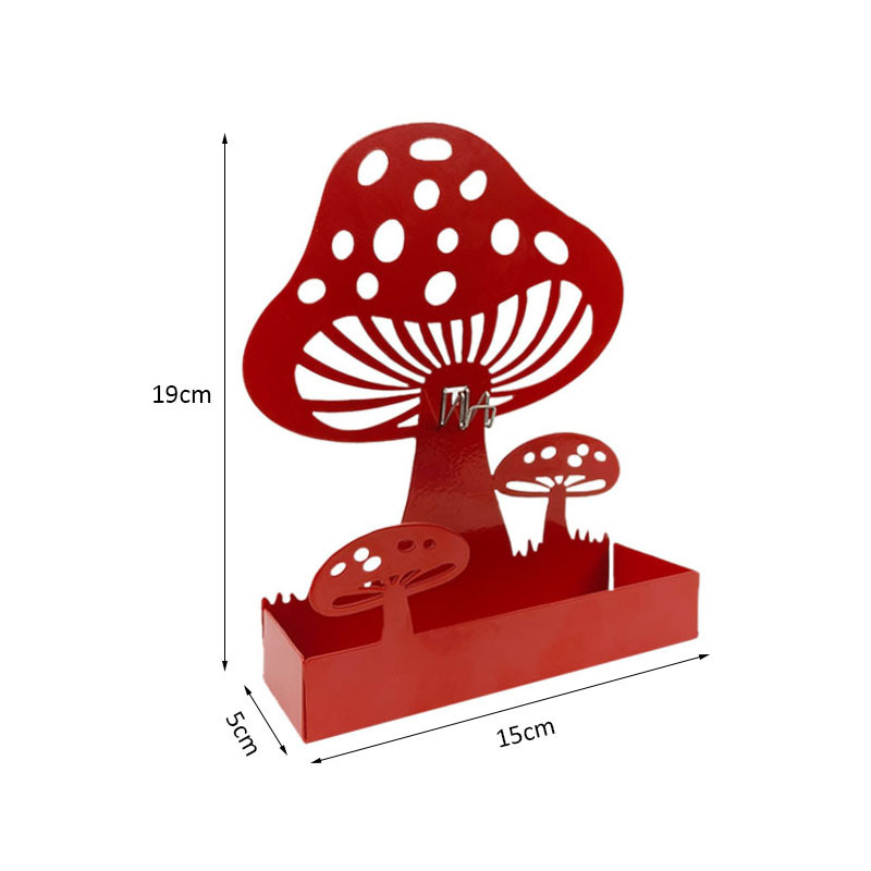 Custom Portable Metal Mosquito Coil Holder Stand Household Mushroom Design for Summer Farm Use Solid State Pest Incense Holder