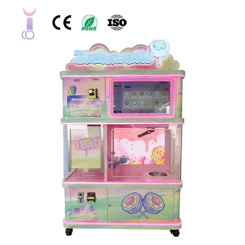 for Busy Locations High-Capacity Automatic fairy floss 220v flower cotton candy machine,machine of cotton candy