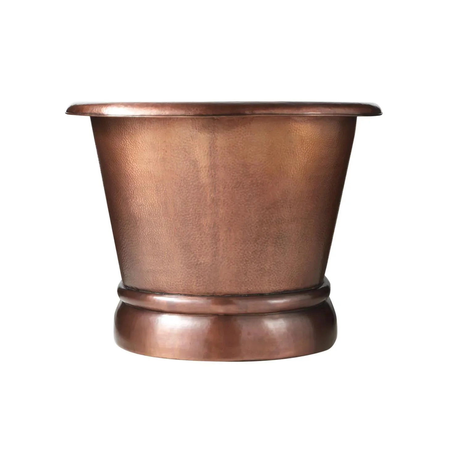 Copper Bathtubs Pedestal Soaking Top Selling Handmade Pure Copper Material Bathtubs Hammered Bathtubs And Whirlpools Solid