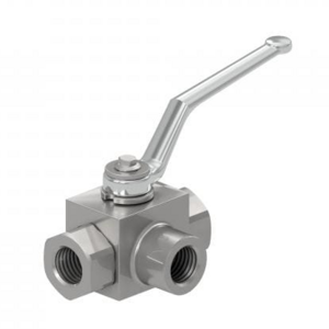 High pressure carbon steel 3 way shut off hydraulic ball valve hydraulic valve