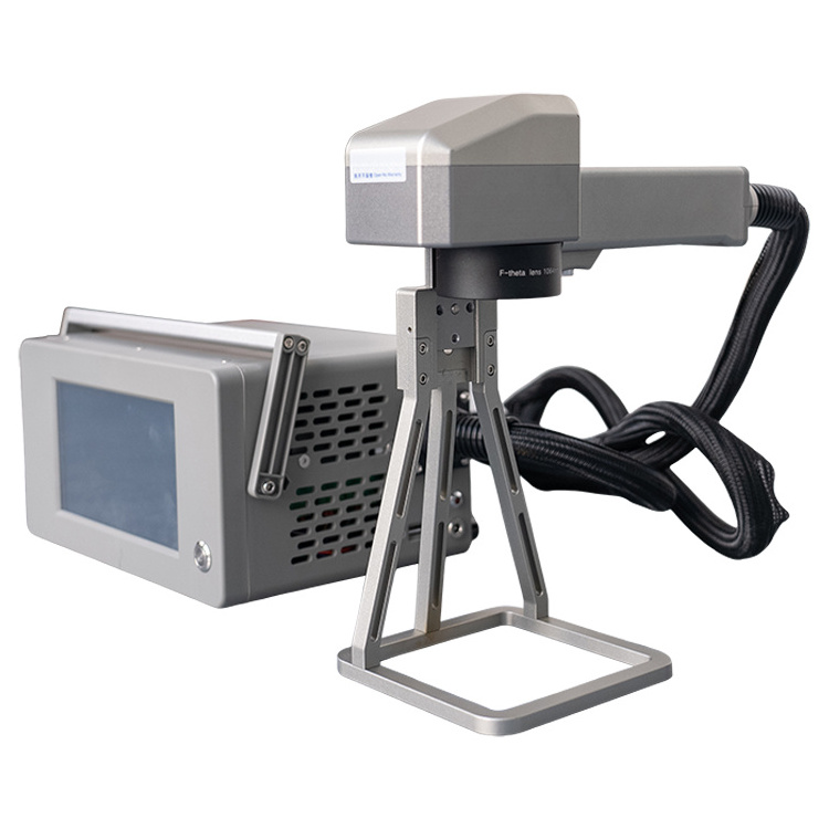 Handheld 20W 30W Portable Q8A Fiber Laser Marking Machine