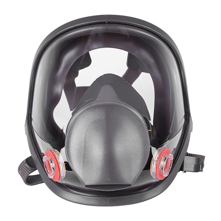 full face snorkel mask smoke protective mask gas mask with activated charcoal