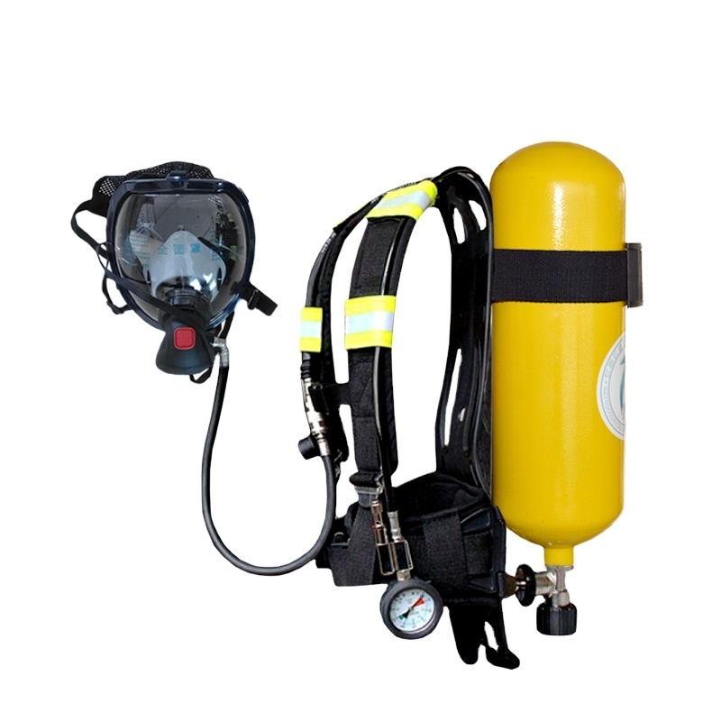 Fire fighting breathing apparatus set, Underground mining breathing apparatus