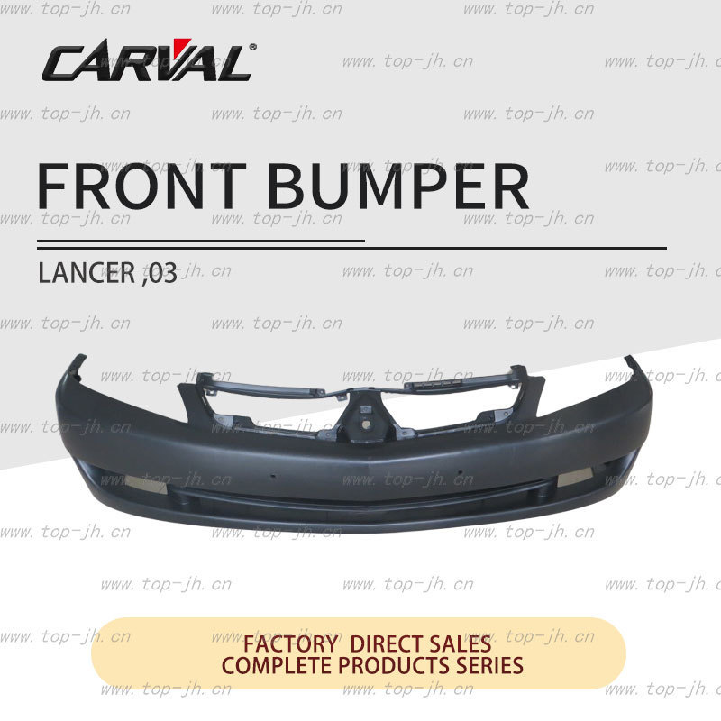 CARVAL JH BODY PARTS AUTO LAMPS FRONT BUMPER FOR LANCER 03 AUTO BUMPERS MBB021NA JH04-LCR03-016