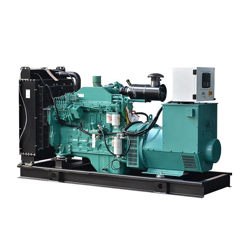 50kw 100 kw 150kw 180kw 200kw 250kw 300kw electric start silent type generator with 100% copper alternator and water cooled