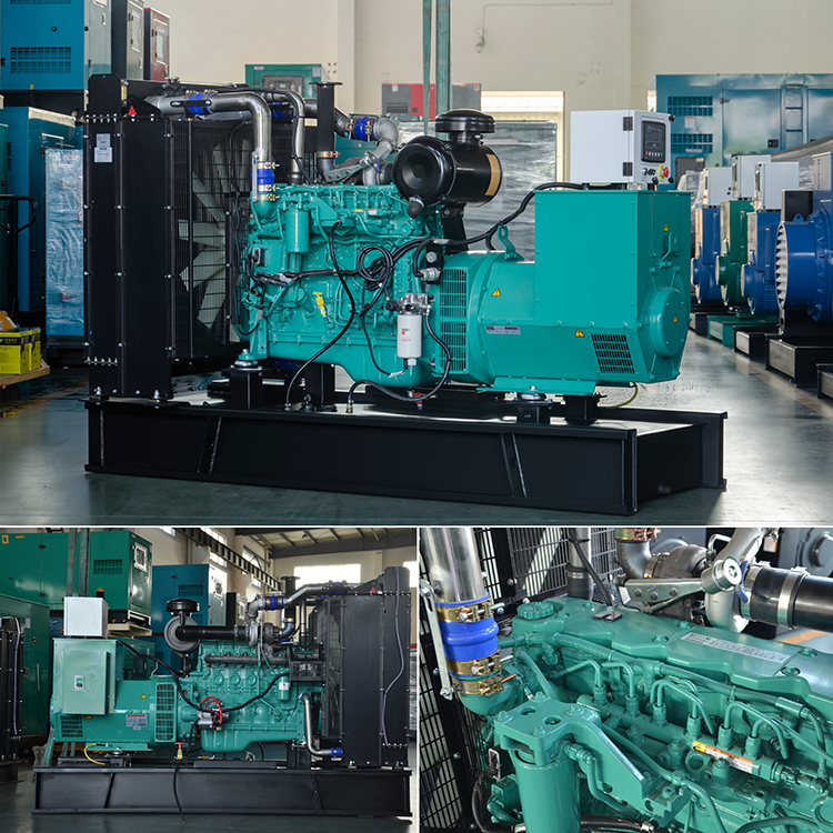 40kw 50kw 60kw 70kw 80kw 90kw 100kw 110kw 120kw 130kw  electric power plant diesel generator with good brand  engine