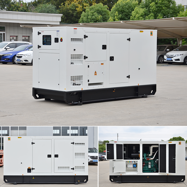 AC three phase 125kva generator with Cummins soundproof box for generator 125 kva super silent generations