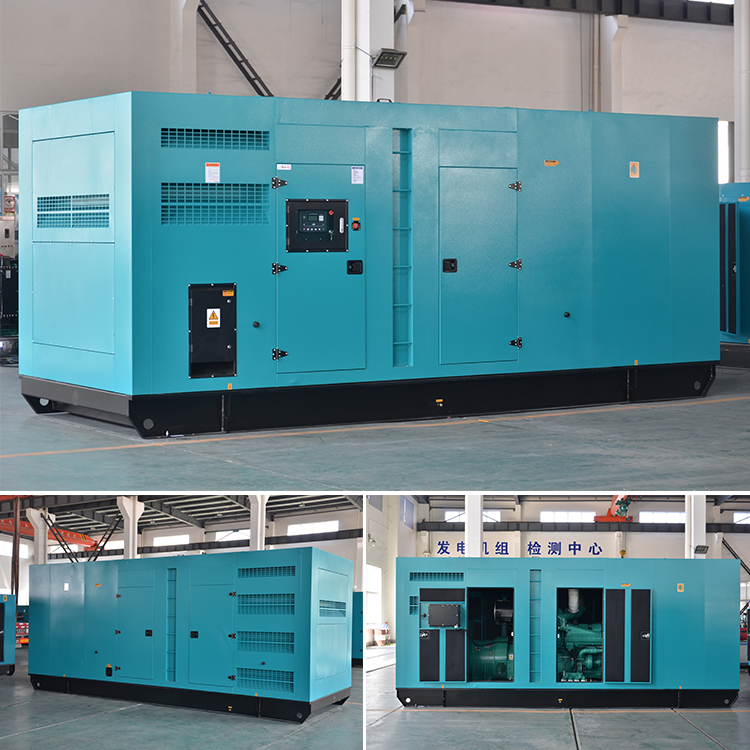 Power by Cummins QSK38-G12 groupe electrogene 1250kva 1000 kw diesel power generation  1mw generator