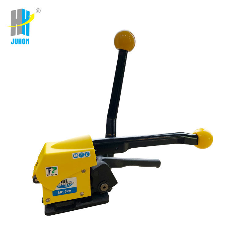 Manual Steel strapping Packing tool and machine combine with steel strap