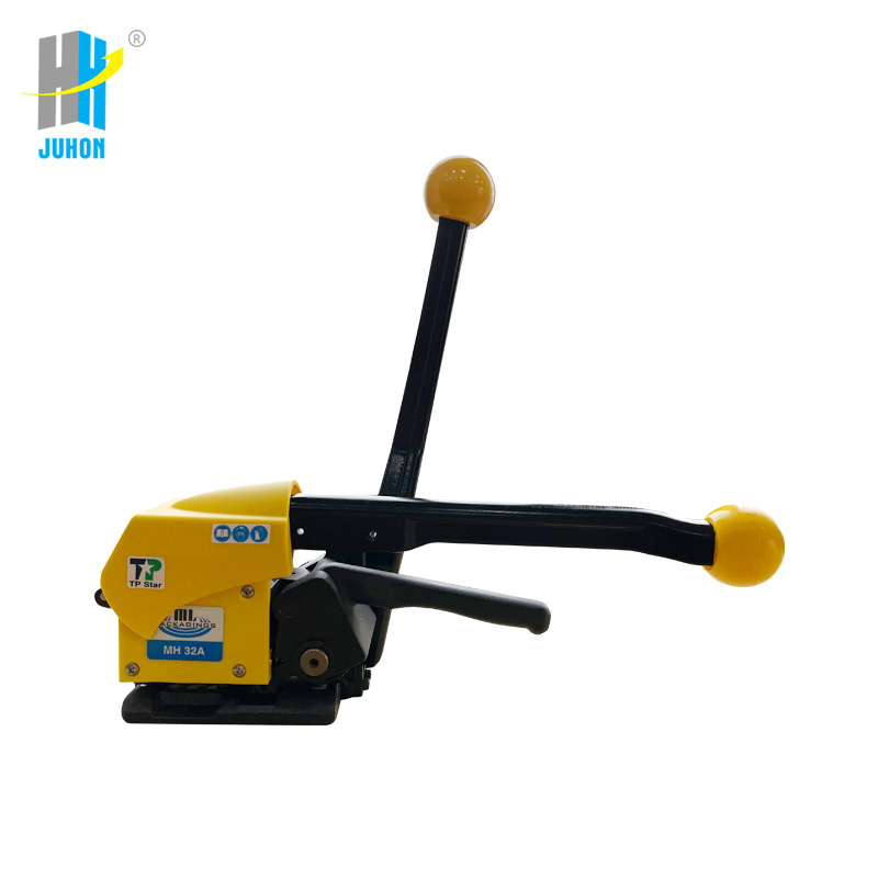 Manual Steel strapping Packing tool and machine combine with steel strap