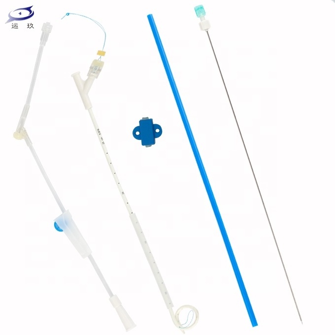 Hydrophilic Coated Disposable Drainage Catheter, Nephrostomy Drainage Set Tube, Pigtail Drainage Catheter