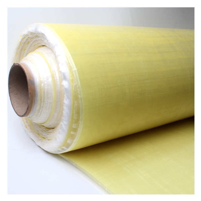 225g Yellow Color Aramid UD Fabric For Vest