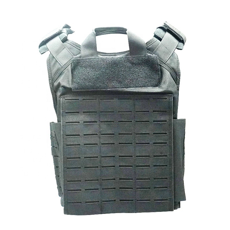 Tactical Vest Plate Carrier PE Aramid Men's Security Vest for Training