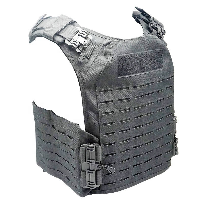 Tactical Vest Plate Carrier PE Aramid Men's Security Vest for Training