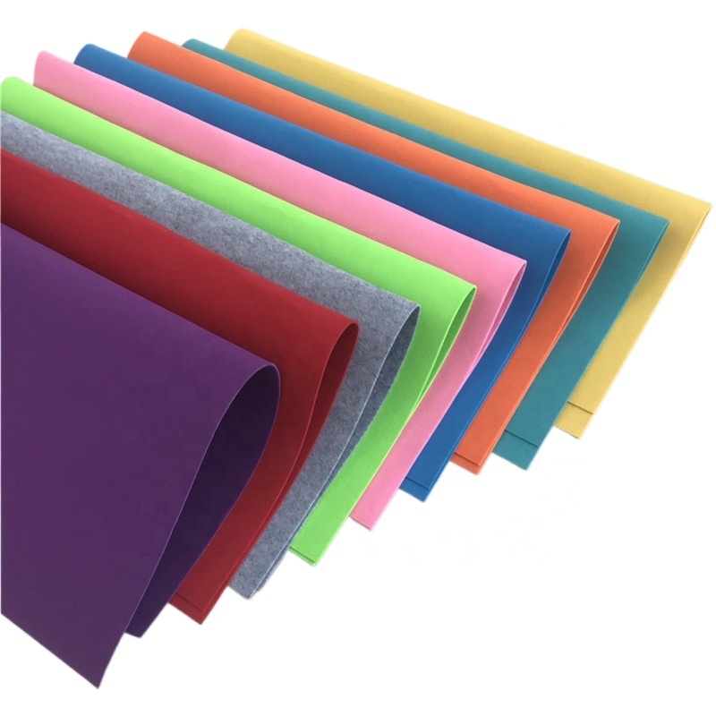 Felt cloth kindergarten 1mm-5mm color felt needled non-woven chemical fiber felt bags special