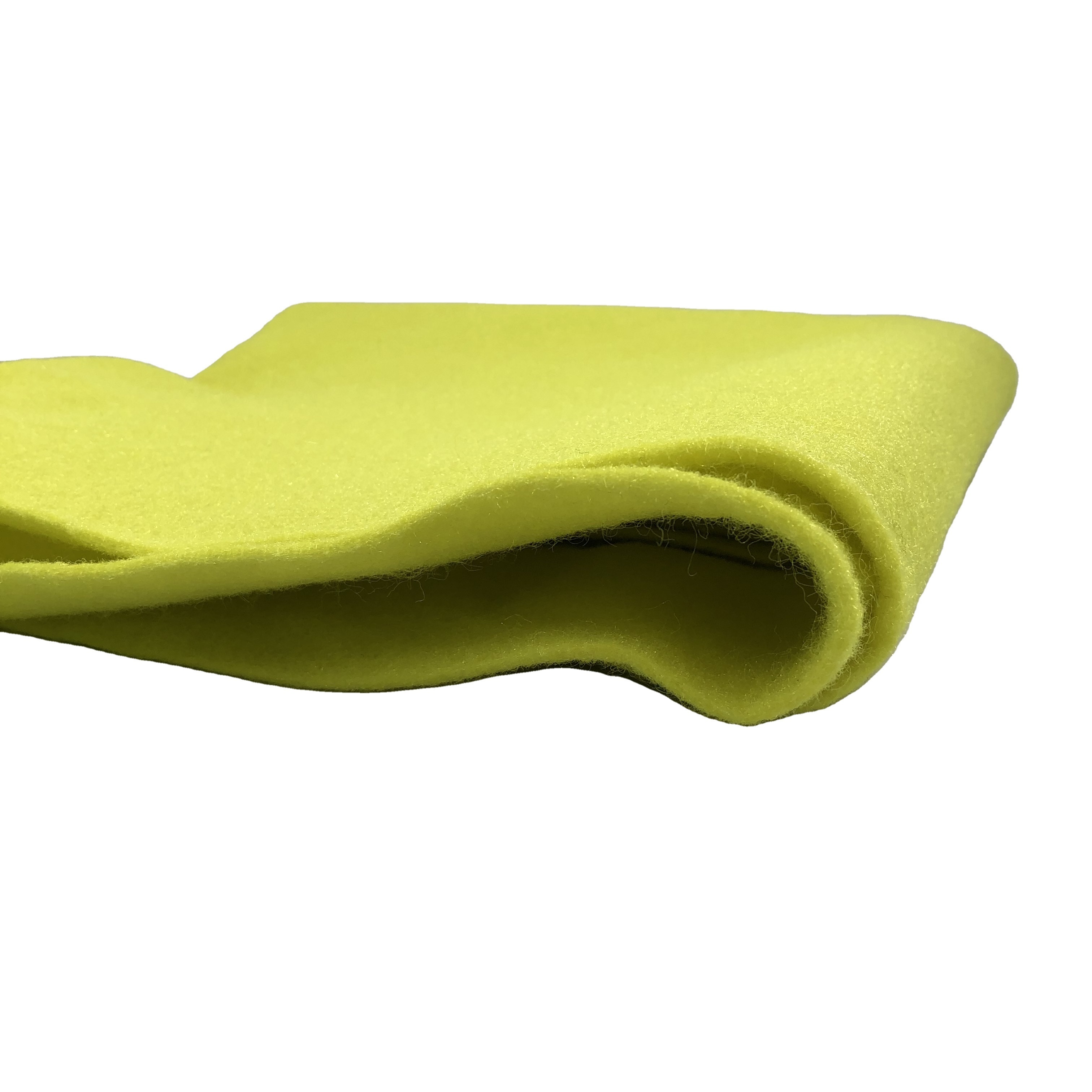 Custom color non-woven tennis ball felt of polyester/wool fabric factory sale