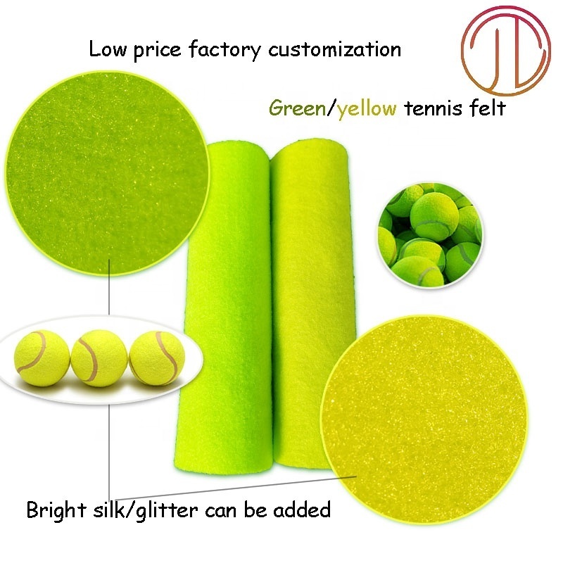 Factory Custom 280gsm-300gsm Tennis Ball Felt Needle Punched Felt Fabric for Tennis Ball