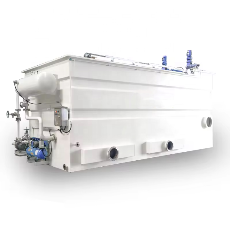 Dissolved Air Flotation Machine Integrated Sewage Treatment Equipment/Grease removal and suspension solid air flotation system