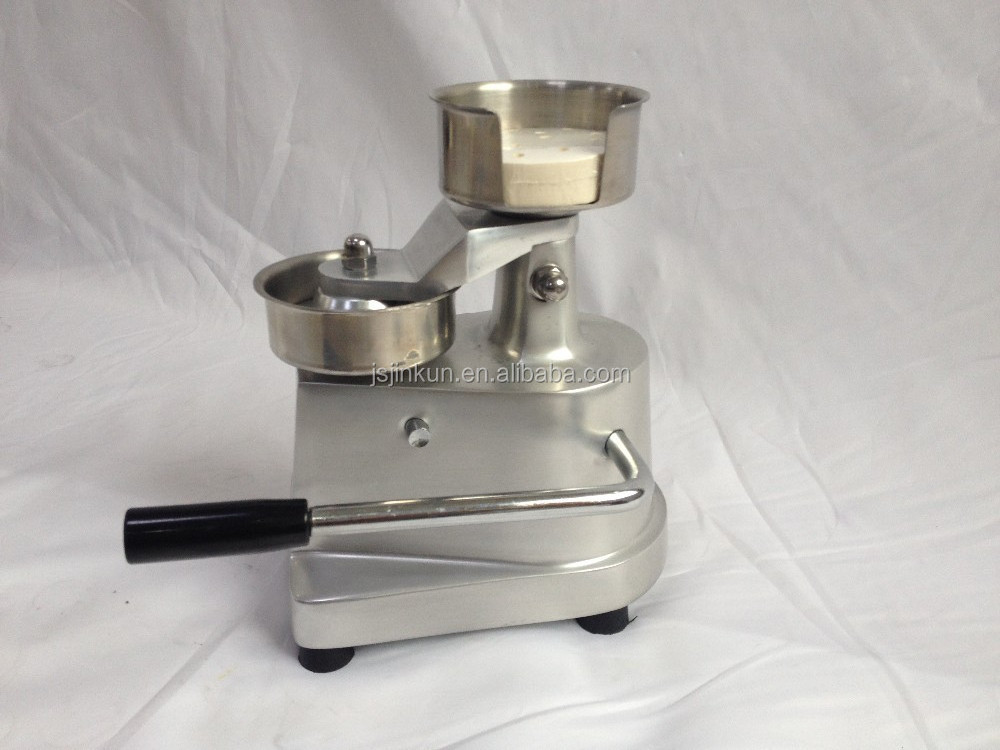 JKH100 100mm Stainless Steel Manual Hamburger Press Machine Burger Patty Maker for Hamburger