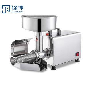 Electric Tomato Strainer Commercial Grade Tomato Milling Machine Stainless Steel Tomato Press and Strainer 90-160 Kg/H