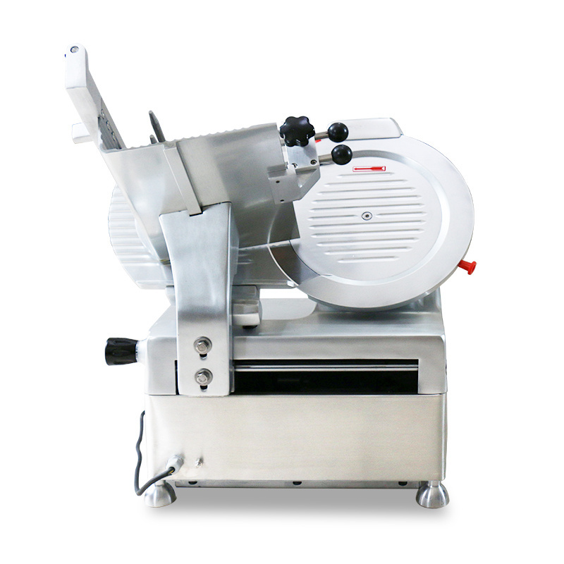 Factory commercial chicken fish beef electric frozen meat cutter 12 inch fully automatic meat slicer