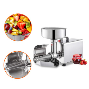 Stainless steel Automatic Mango Apple Puree Extractor Electric Tomato Sauce making machine