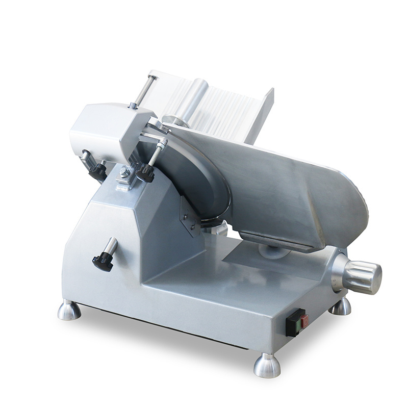 JINKUN luxury high end aluminum semi-automatic meat slicer JK-250L balde diameter 250mm