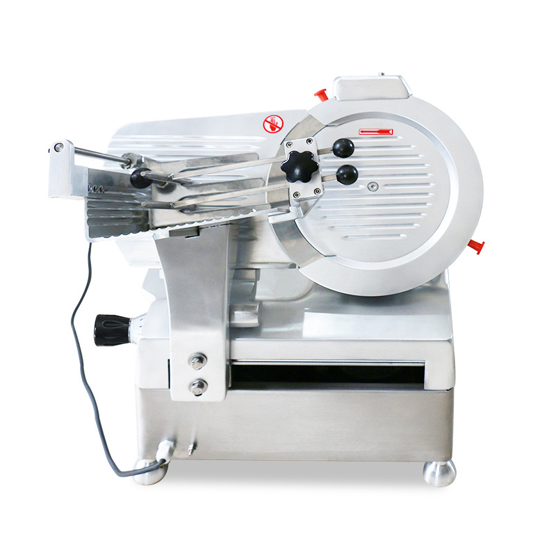 Factory commercial chicken fish beef electric frozen meat cutter 12 inch fully automatic meat slicer