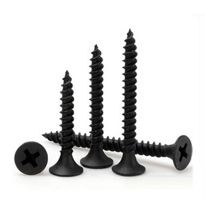 Factory wholesale price black drywall screws for wood drywall self tapping screw 3.5x25