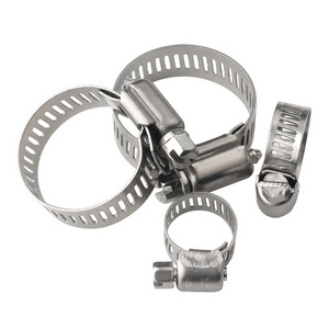 High Quality 316 Stainless Steel Quick Release Heavy Duty Pipe Clamp 1/4 American Type Hot Hose Clip Hose Clamp