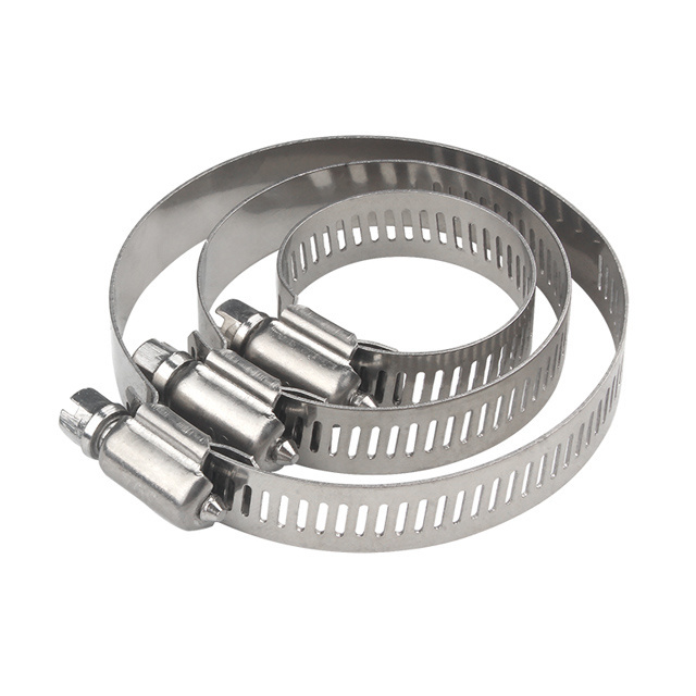 High Quality 316 Stainless Steel Quick Release Heavy Duty Pipe Clamp 1/4 American Type Hot Hose Clip Hose Clamp