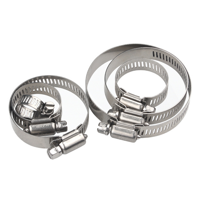 High Quality 316 Stainless Steel Quick Release Heavy Duty Pipe Clamp 1/4 American Type Hot Hose Clip Hose Clamp