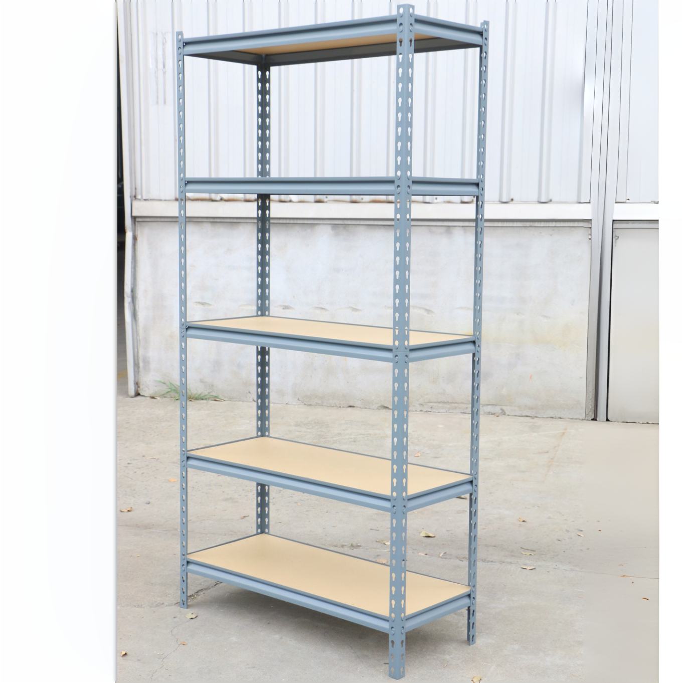 Storage Rack Heavy Duty Adjustable Garage Shelf Steel Shelving Unit warehouse rivet boltless rivet shelving