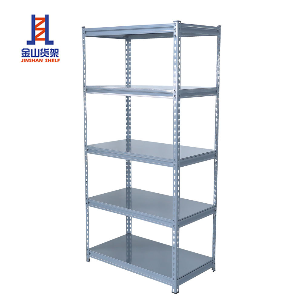 914 mm upright post 5 Layers Storage Shelf Rack Easy Install  Powder Coated  With MDF or Metal Panels