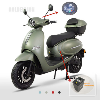 4000W EEC High Speed electric scooter/Lithium Battery Electric Motorcycle Scooter