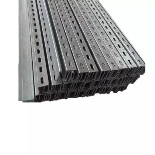 Factory 304 316 Stainless Steel U Channel 41x41galvanized Steel Cable Tray Steel Building Profile