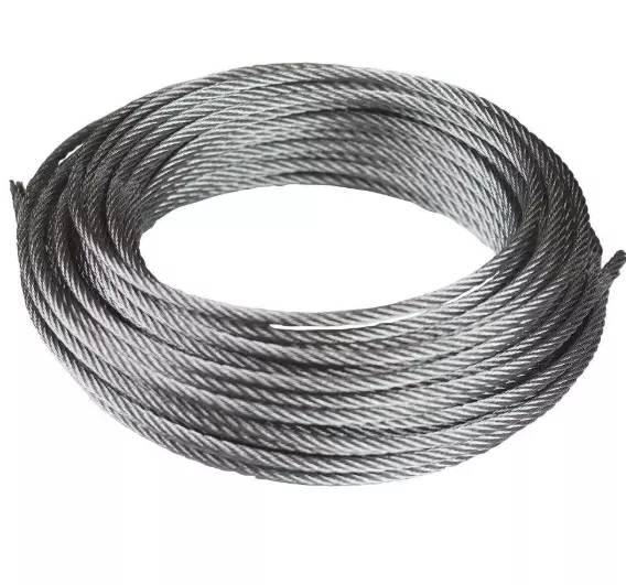 7x19 Wire Rope with Eyrlets(dia:0.6mm,0.8mm,10mm,2mm,4mm,8mm,12mm,16mm,20mm) Flexible Stainless Steel Stainless Steel 304 Price