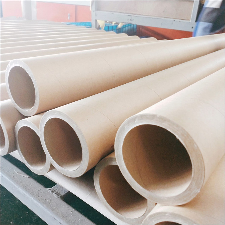 Round Shape Customized Eco-Friendly Paper Tube Core Cardboard Paper Tube Packaging For Electrical Device