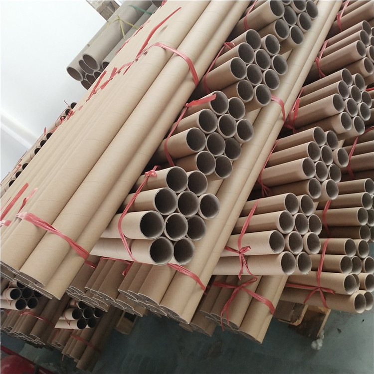 Round Shape Customized Eco-Friendly Paper Tube Core Cardboard Paper Tube Packaging For Electrical Device