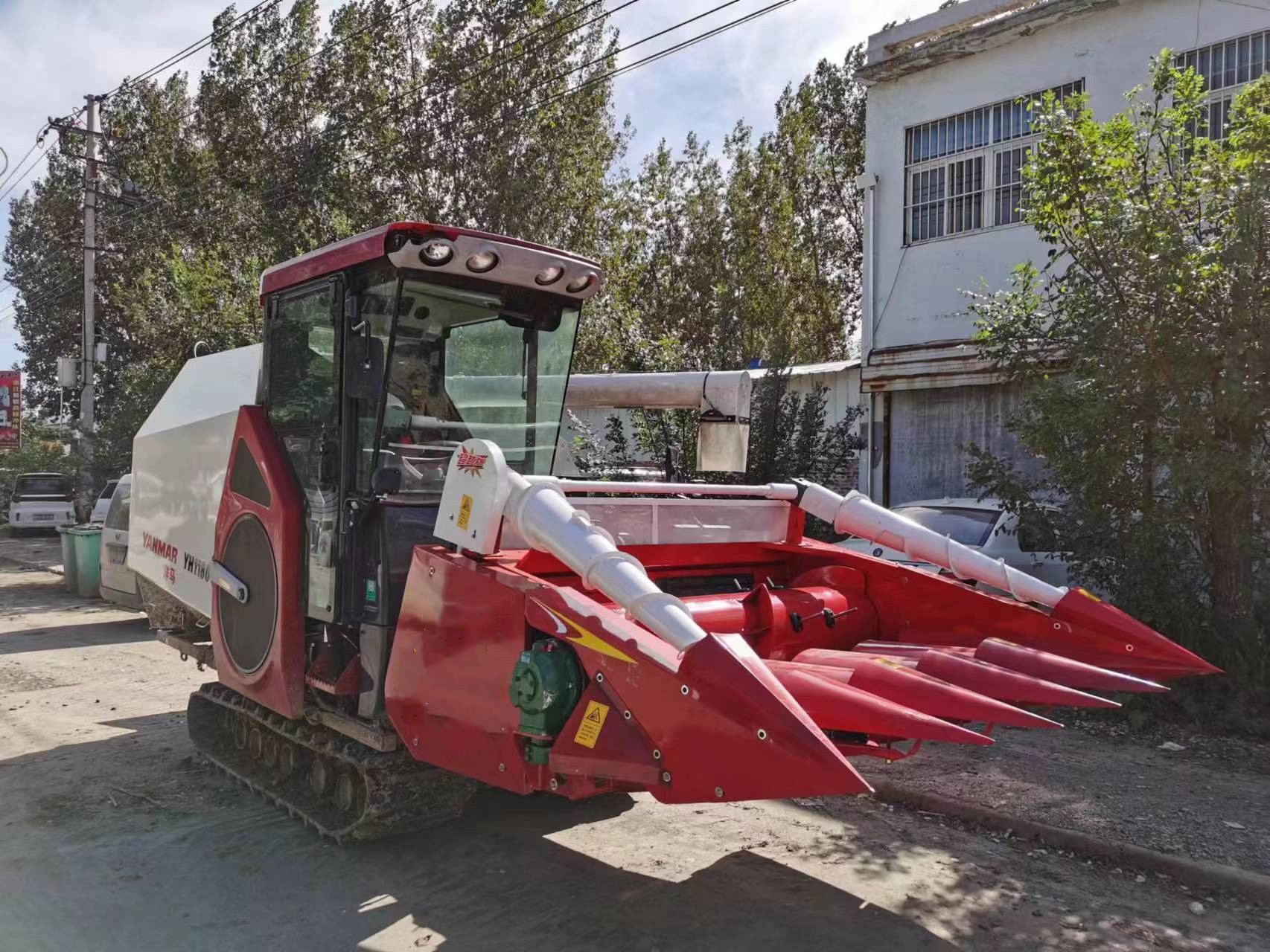 Wheat rice Harvester header Corn grass herbs windrower swather 1-2 meters harvesting width sorghum harvester