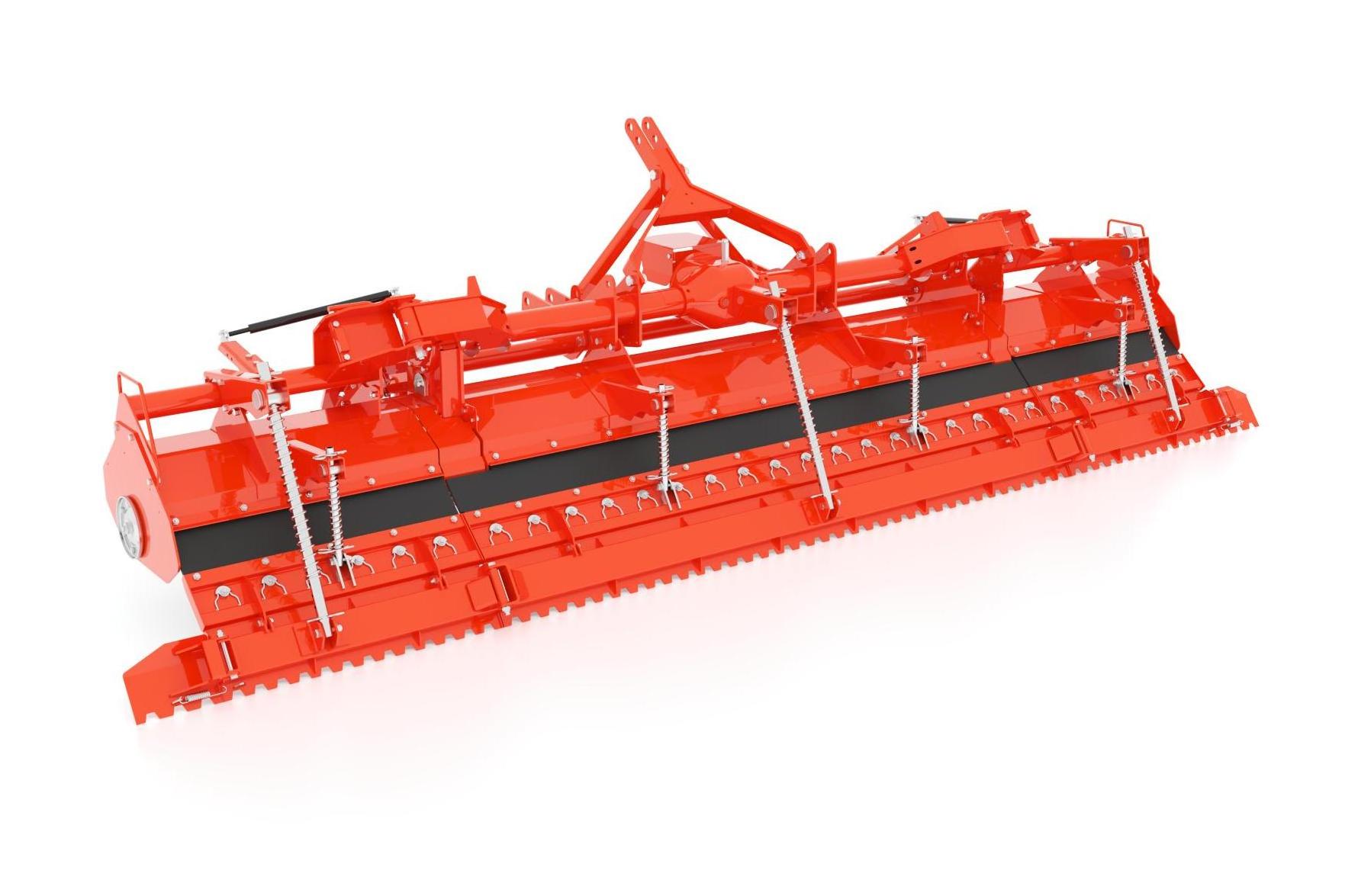 Equipment Required in Land Preparation for Rice Cultivation in India  folding paddy field stubble tillage machine